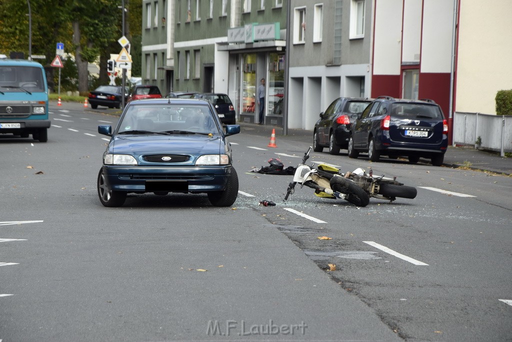 VU Krad PKW Koeln Duennwald Berlinerstr P031.JPG - Miklos Laubert